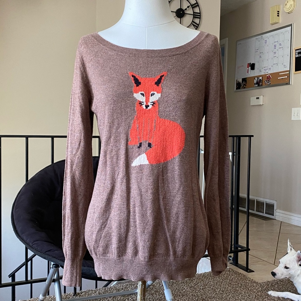 Cute Fox sweater!